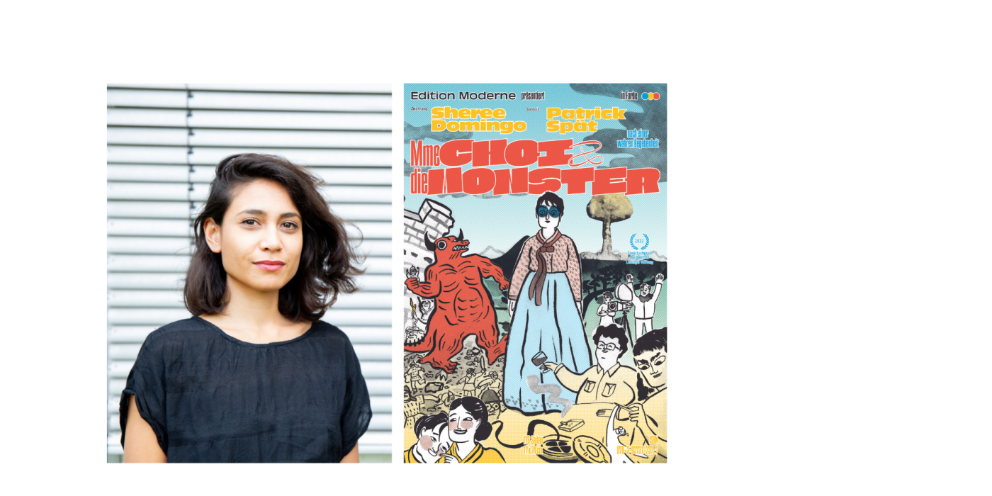 Sheree Domingo und ihre Comics (c) Foto: Shirin Moaiyeri